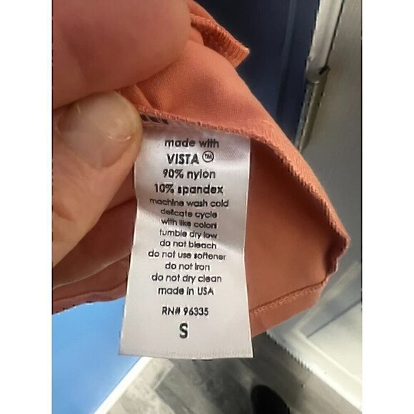 Susana monoco Off-Shoulder Long Sleeve, Peach Color Top, Small - Picture 8 of 8